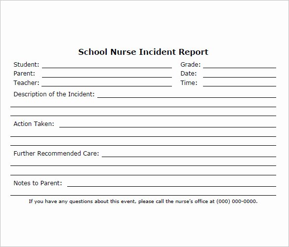 It Incident Report Template Fresh 37 Incident Report Templates Pdf Doc Pages