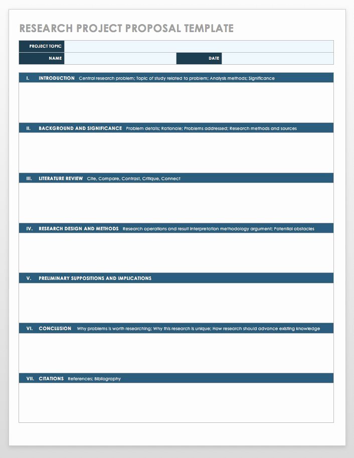 It Project Proposal Template Awesome 17 Free Project Proposal Templates
