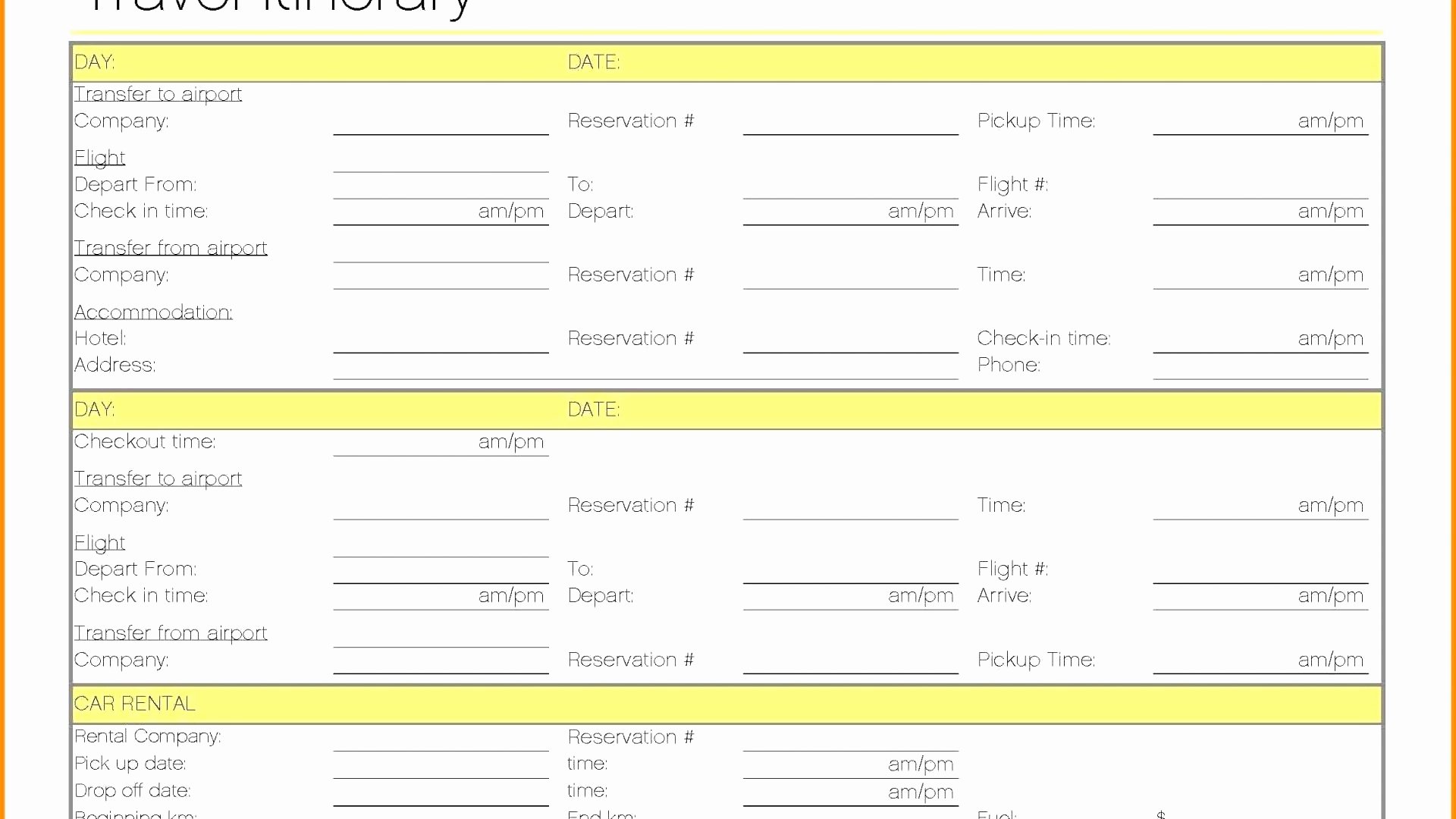 Itinerary Template Google Docs Best Of Itinerary Template Google Docs Yogatreestudio