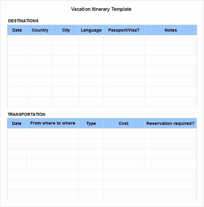 Itinerary Template Google Docs New Deluxe Planner Travel Calendar Template Free Printable