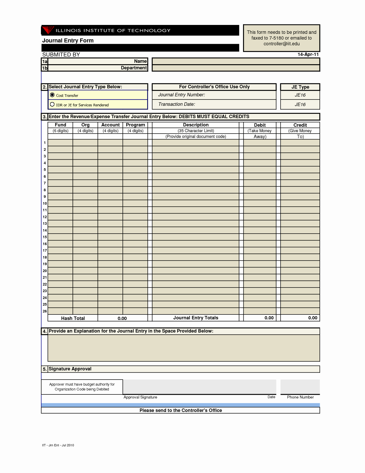 Journal Entry Template Excel Lovely Best S Of Journal Entry Template Excel Blank