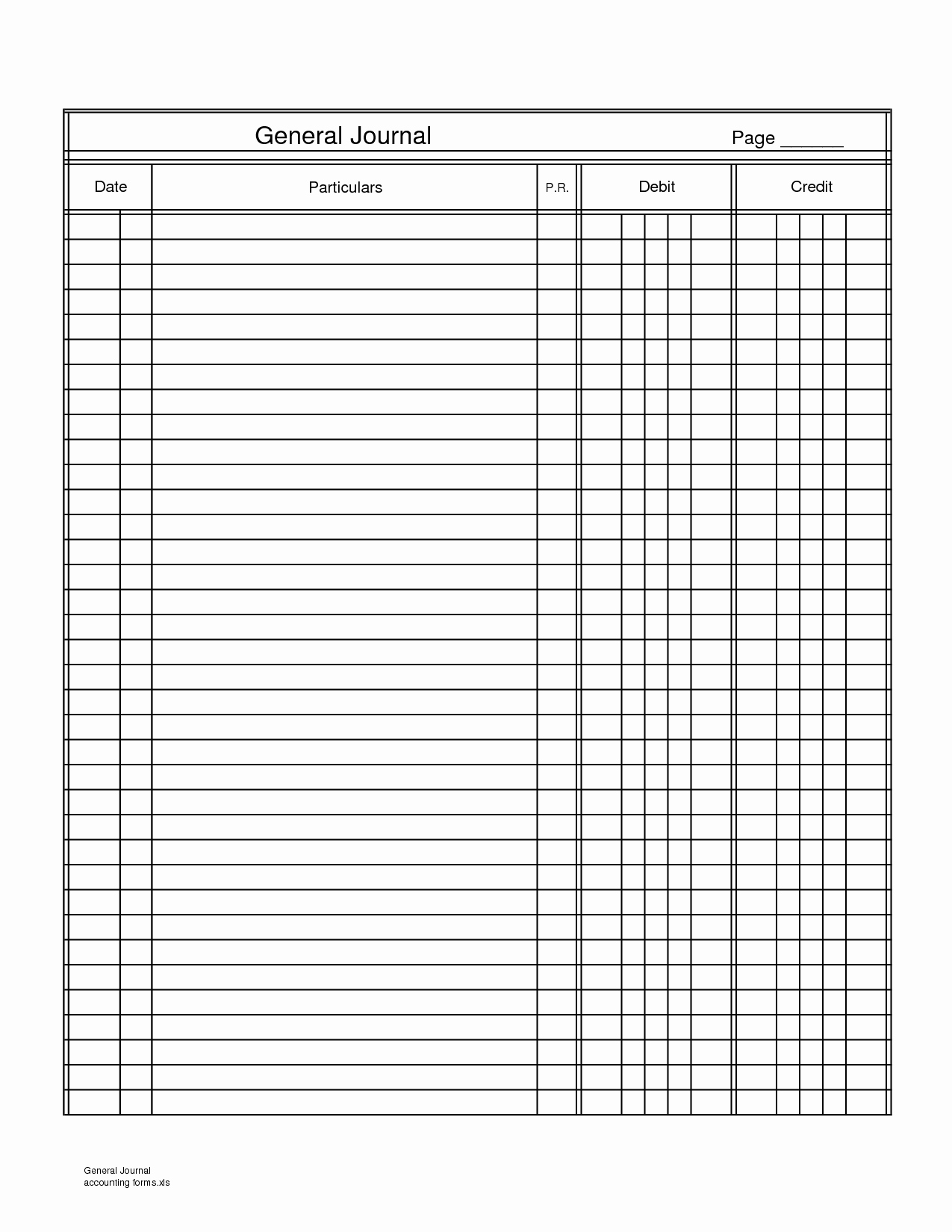 Journal Entry Template Excel Luxury Accounting Journal Template Accounting Spreadsheet