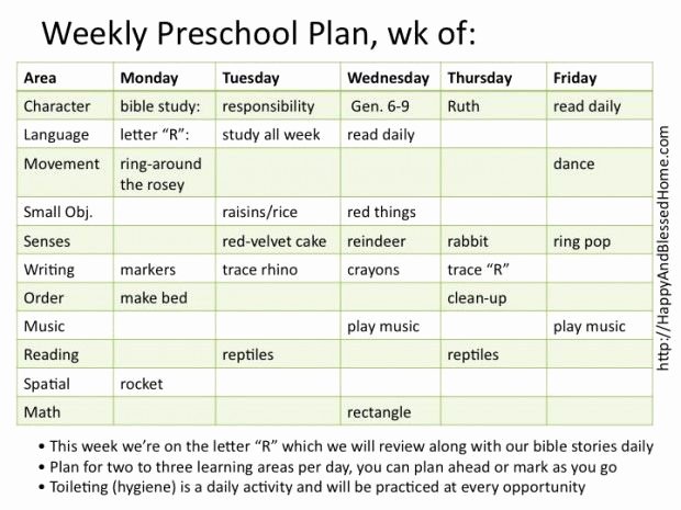 Kindergarten Lesson Plan Template Luxury Montessori Preschool with Montessori Planning Charts
