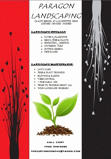 Landscape Flyer Template Free Unique Free Landscaping Flyer Templates to Power Lawn Care