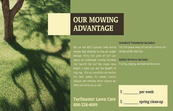 Lawn Care Flyer Template Inspirational 29 Lawn Care Flyers Psd Ai Vector Eps