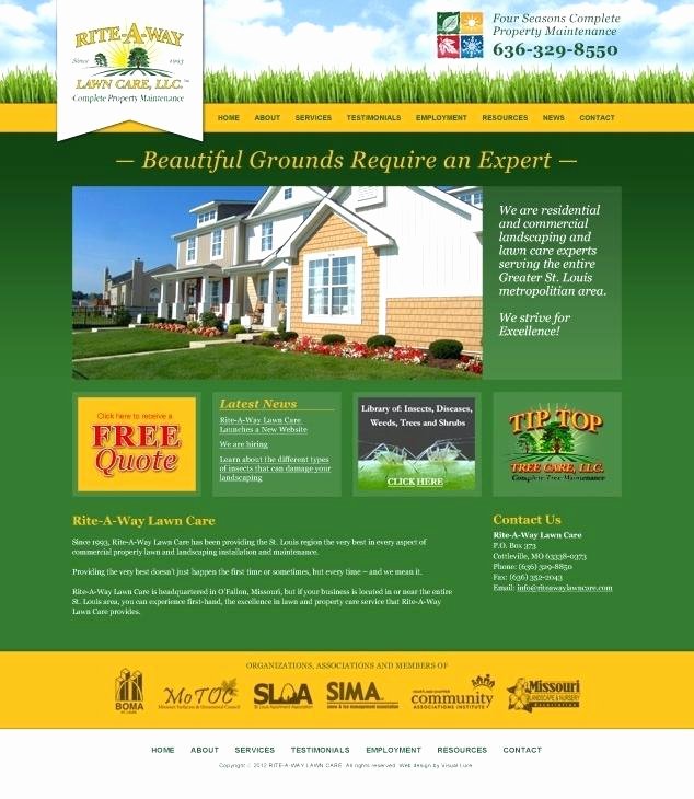 Lawn Care Website Template Unique Download Our Sample Free Lawn Care Invoice Template