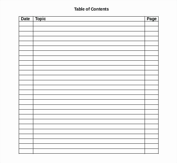 Legal Document Template Word Best Of Printable Case Brief Template Table Contents for Legal