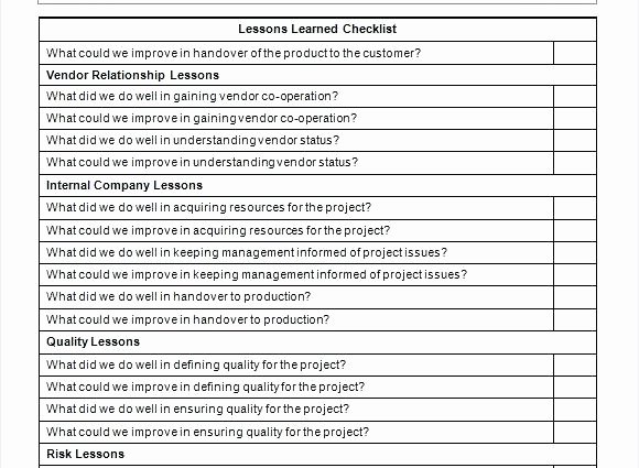 Lessons Learned Template Powerpoint Luxury Lessons Learned Template Project Management Learnt Excel