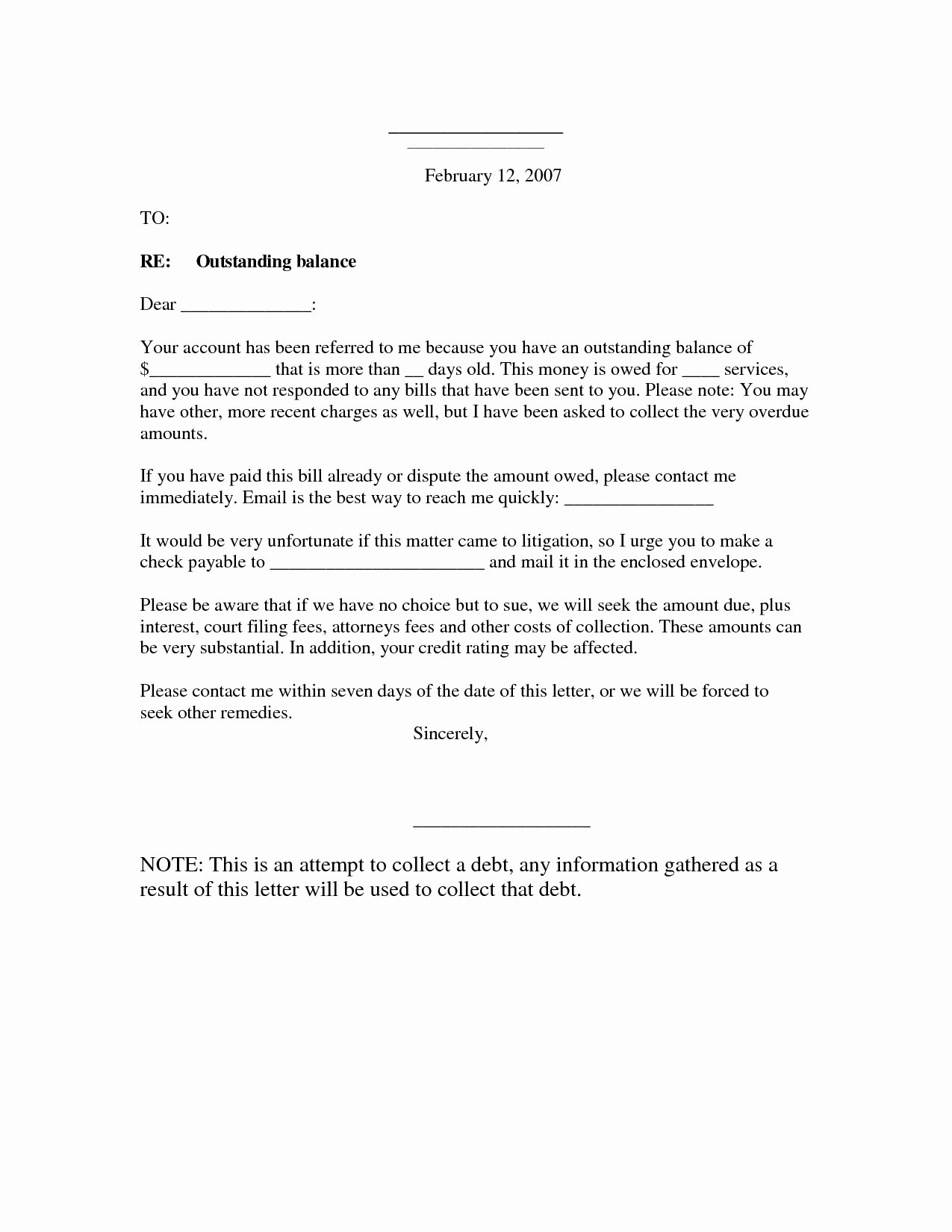 Letter Of Demand Template New Demand Letter Template for Money Owed Samples