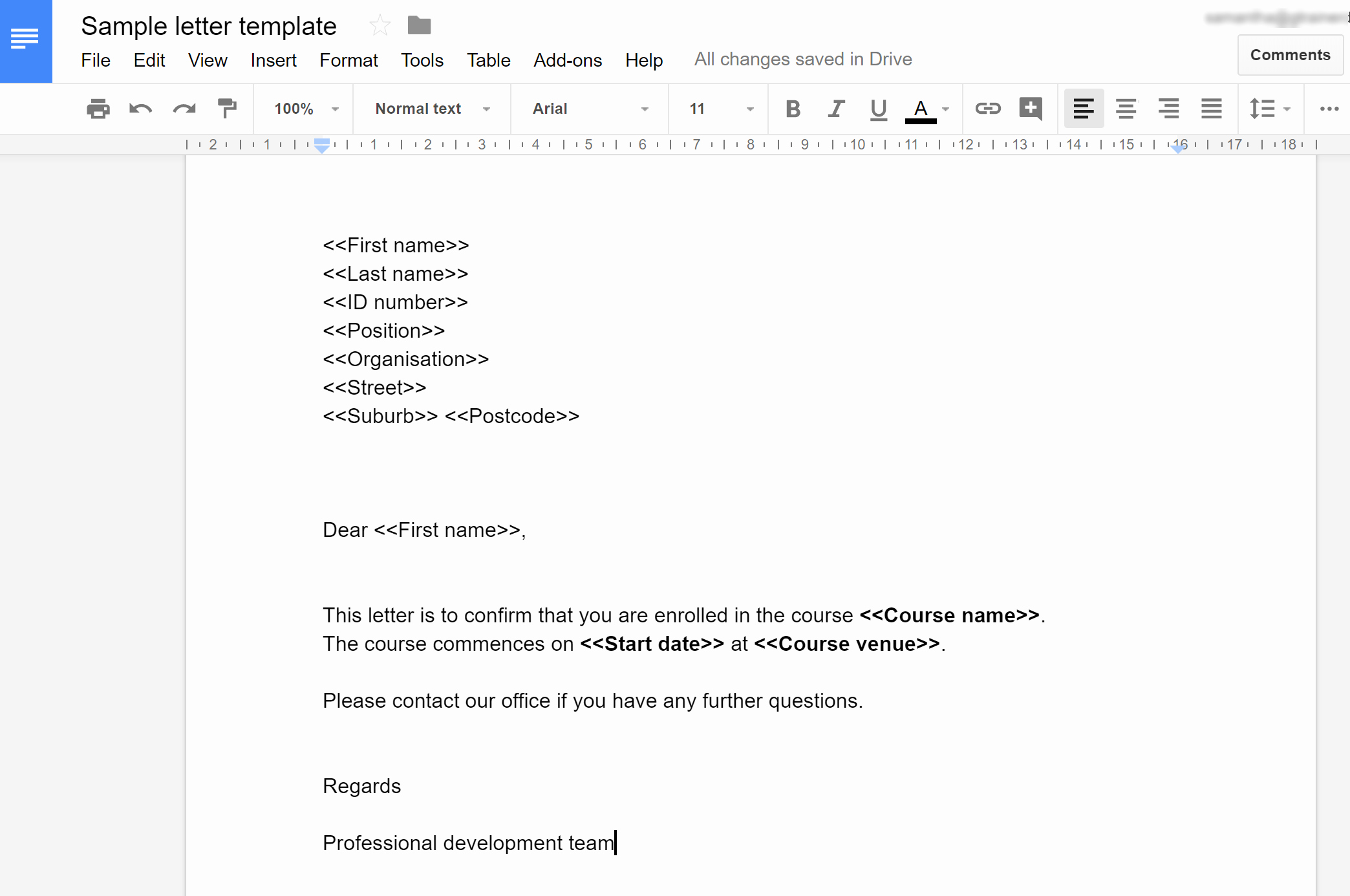 Letter Template Google Docs Luxury How to Mail Merge Letters In Google Docs Using
