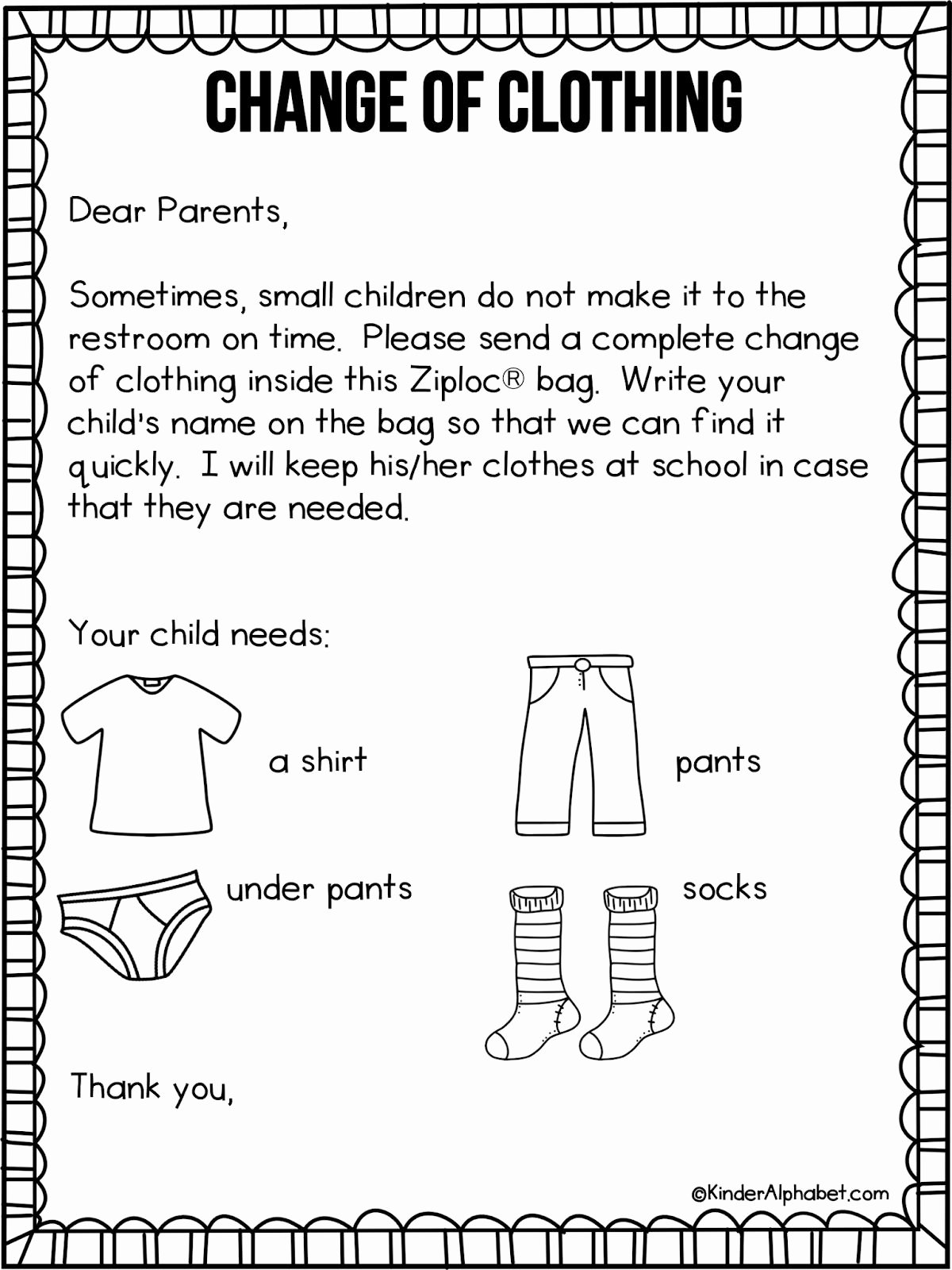 Letter to Parent Template New Preschool Wel E Letter to Parents From Teacher Template