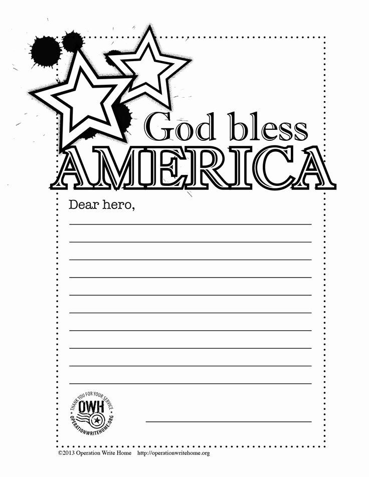 Letter to soldier Template Elegant 53 Best Images About for Our Military On Pinterest