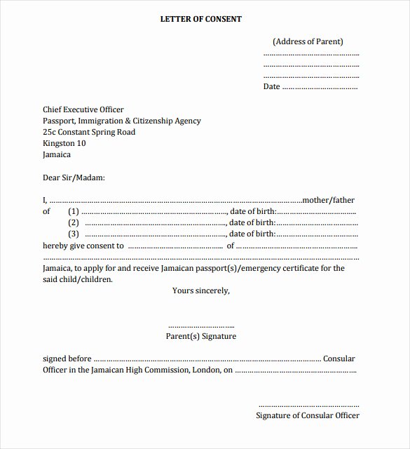 Letters to Parents Template Fresh Parent Letter Template – 10 Free Word Pdf Documents