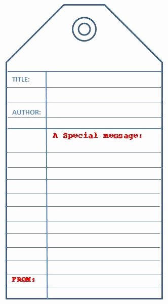 Library Checkout Cards Template New A Storybook Christmas Party the Invitations