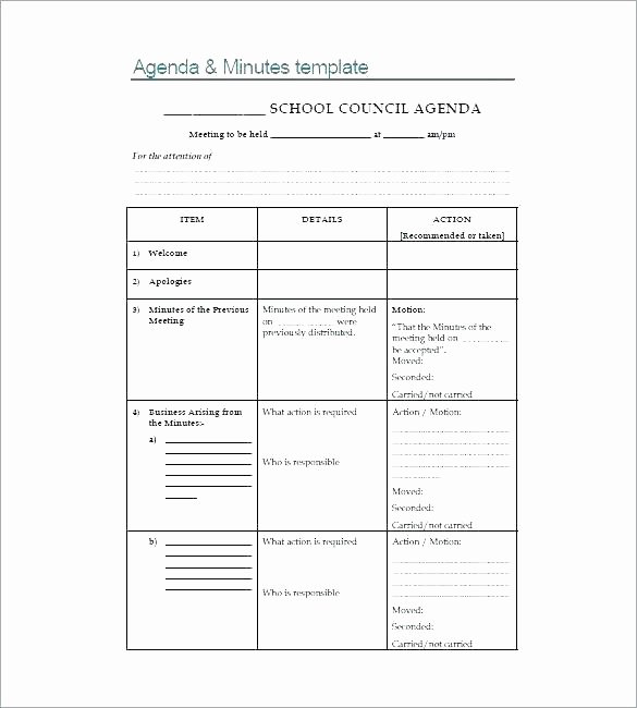 Llc Meeting Minutes Template Awesome Llc Minutes Template Meeting Minutes Template Non Profit
