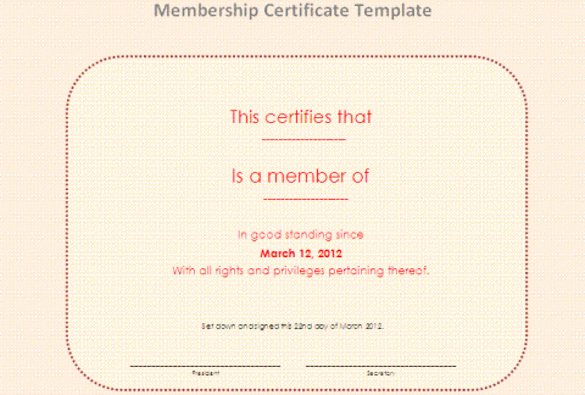 Llc Membership Certificate Template New 23 Membership Certificate Templates Word Psd In
