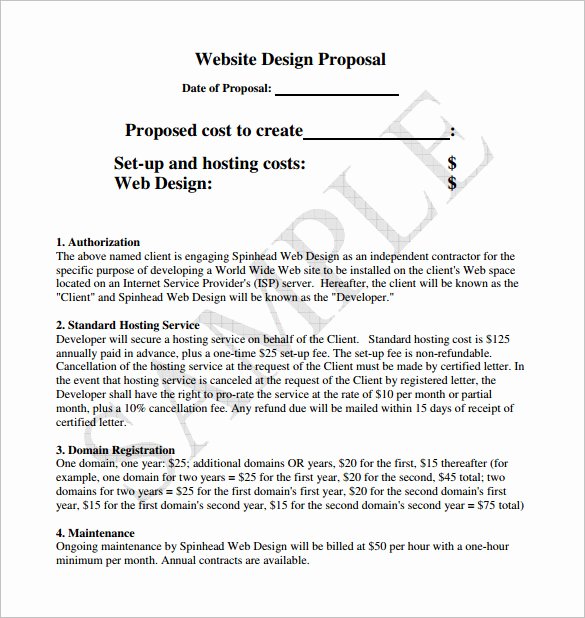 Logo Design Proposal Template Inspirational Design Proposal Templates 17 Free Word Excel Pdf