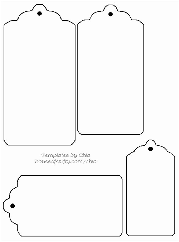 Luggage Tag Template Word New 14 Free Tag Templates – Free Sample Example format
