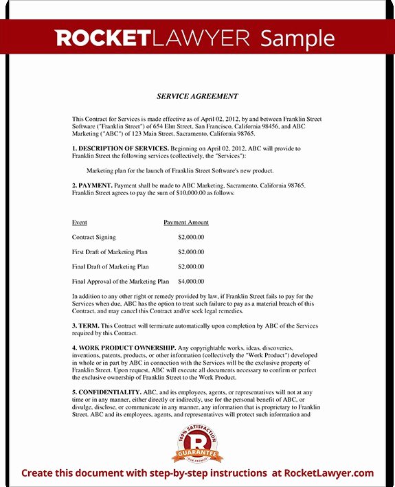 Managed Service Agreement Template Fresh Managed Services Contract Template Yogatreestudio