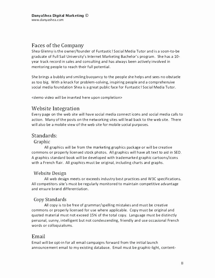 Marketing Consultant Contract Template Inspirational Marketing Agency Contract Template Unique Agreement