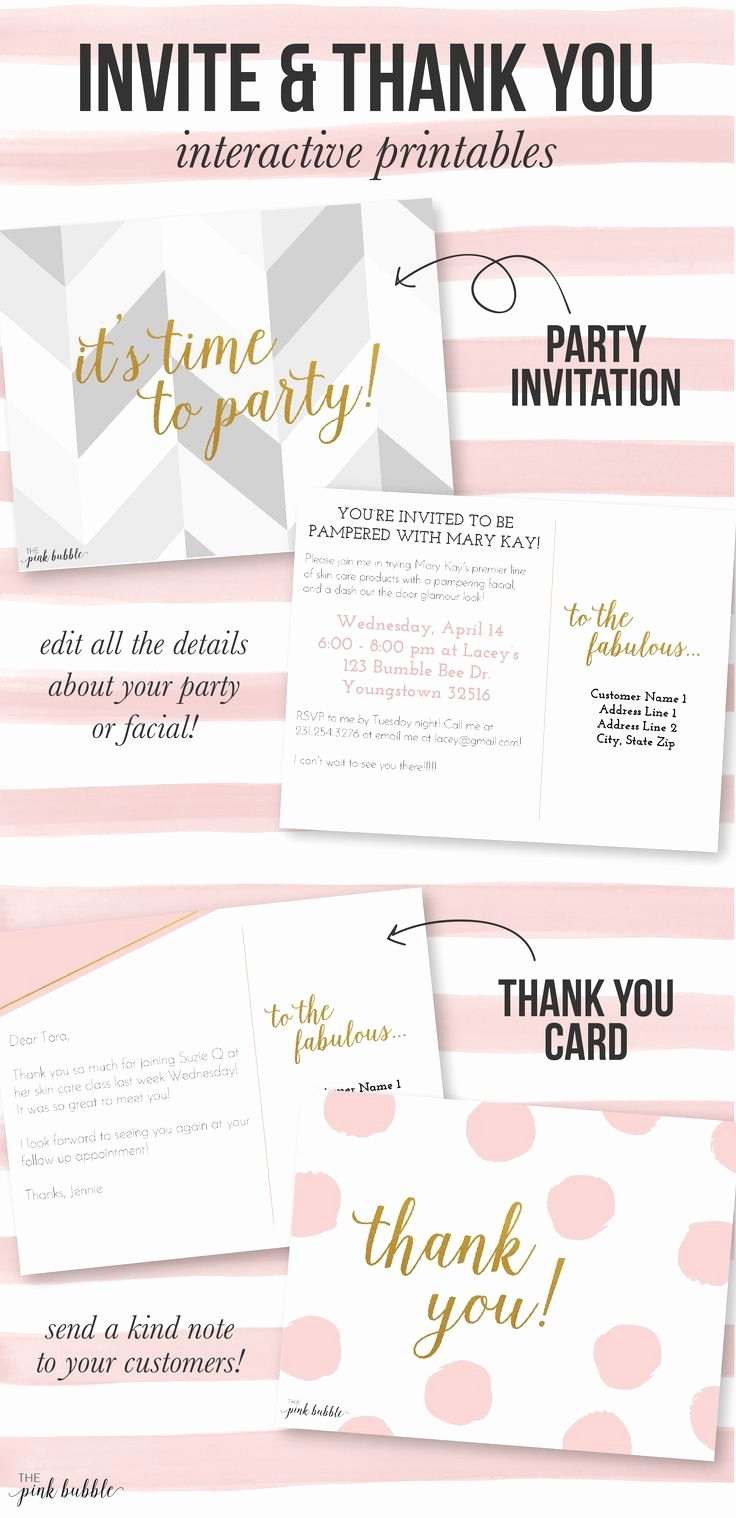 Mary Kay Invitations Template Inspirational 37 Best Party Essentials Images On Pinterest