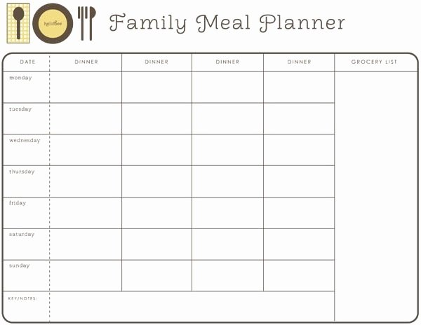 Meal Plan Calendar Template Lovely Best 25 Weekly Dinner Planner Ideas On Pinterest