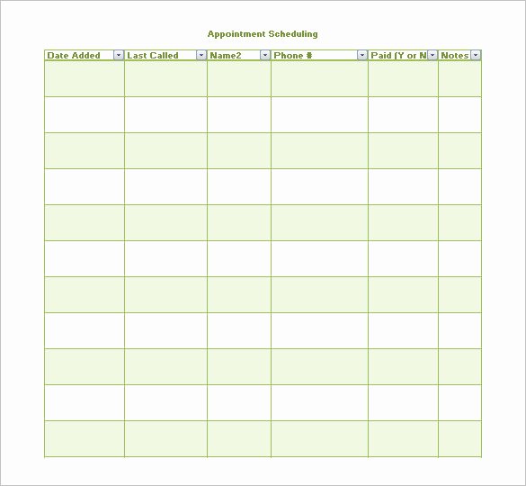 Medical Appointment Scheduling Template Lovely 21 Appointment Schedule Templates Doc Pdf