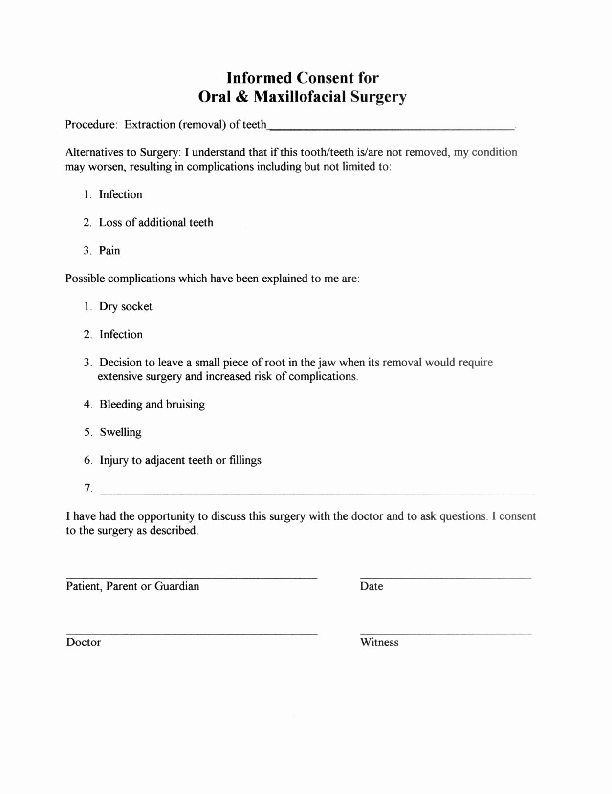 Medical Consent form Template New Medical Consent Letter Template Collection