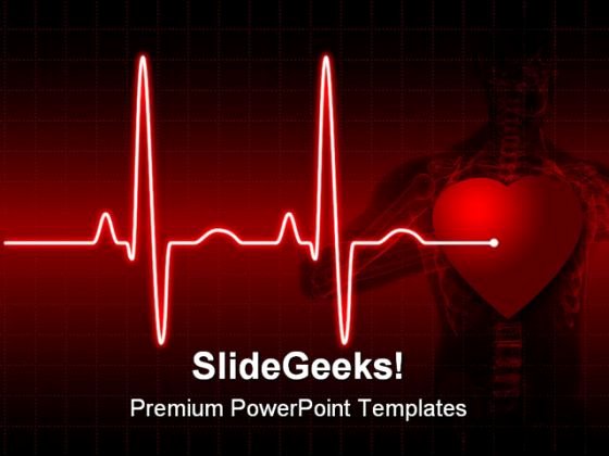 Medical Ppt Template Free Elegant Ecg Medical Powerpoint Template 0610