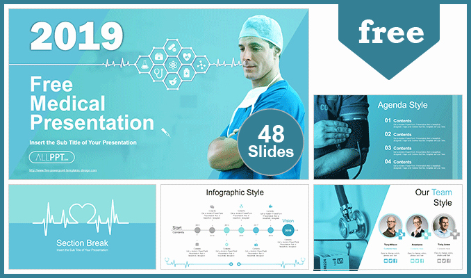 Medical Ppt Template Free Fresh 2019 Medical Plan Powerpoint Templates for Free