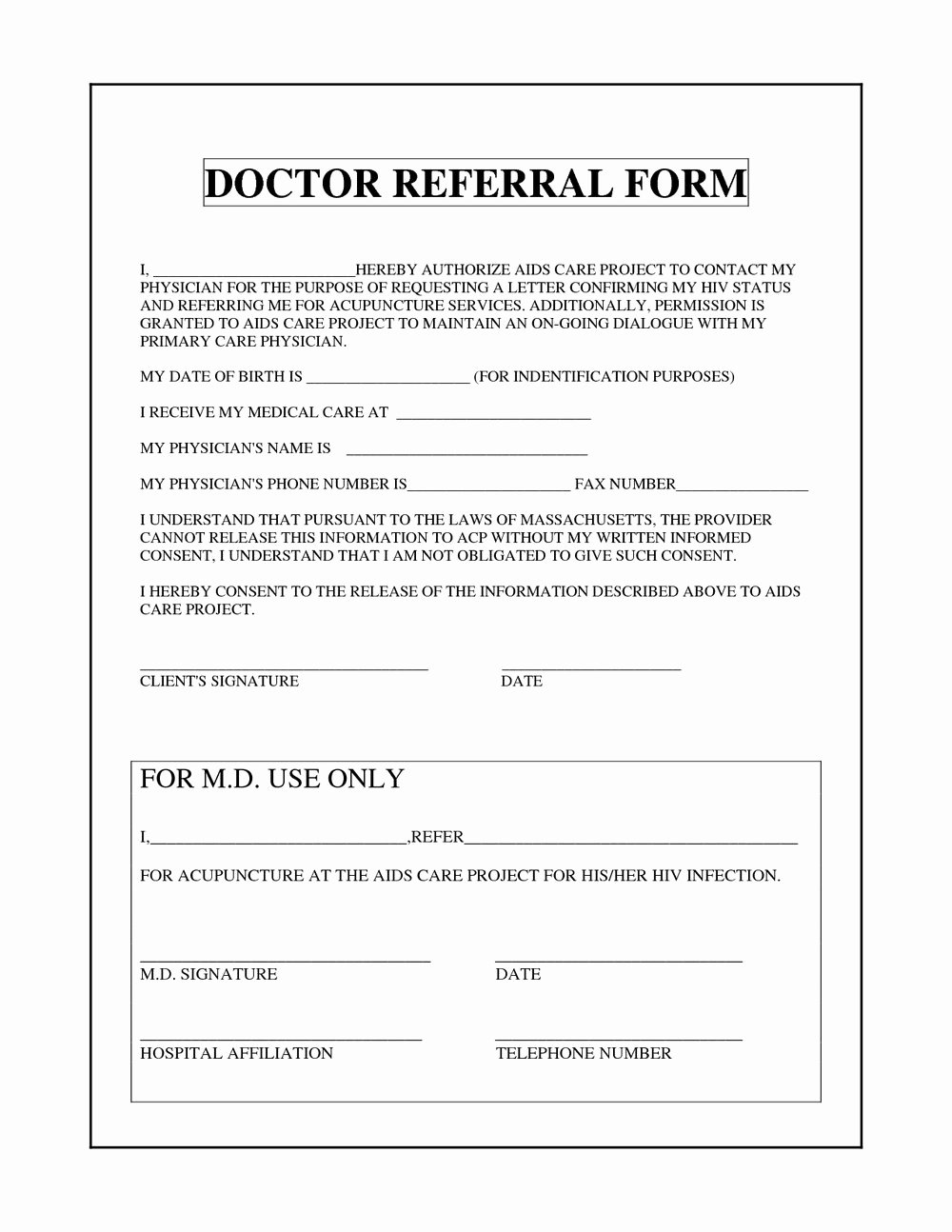 Medical Referral forms Template Inspirational United Healthcare Primary Care Physician Referral form