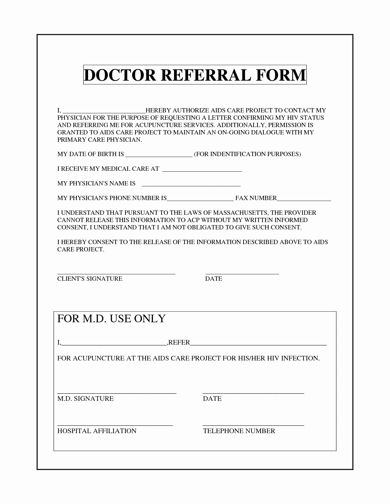Medical Referral forms Template Unique 10 Best Of Primary Care Physician Cover Letter
