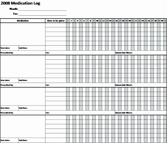 Medication Schedule Template Excel Fresh Templates Medication Administration Record Template Excel