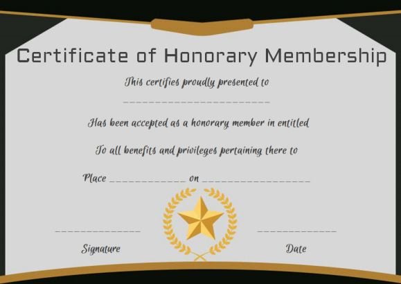 Membership Certificate Llc Template Awesome Free Membership Certificates 14 Templates In Word format