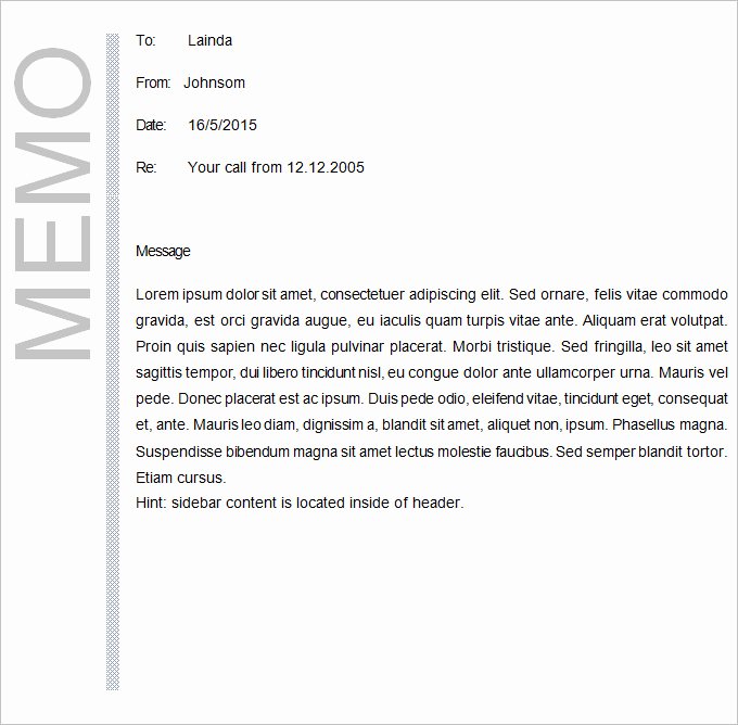 Memo Template Google Docs Elegant Business Memo Template 22 Word Pdf Google Docs