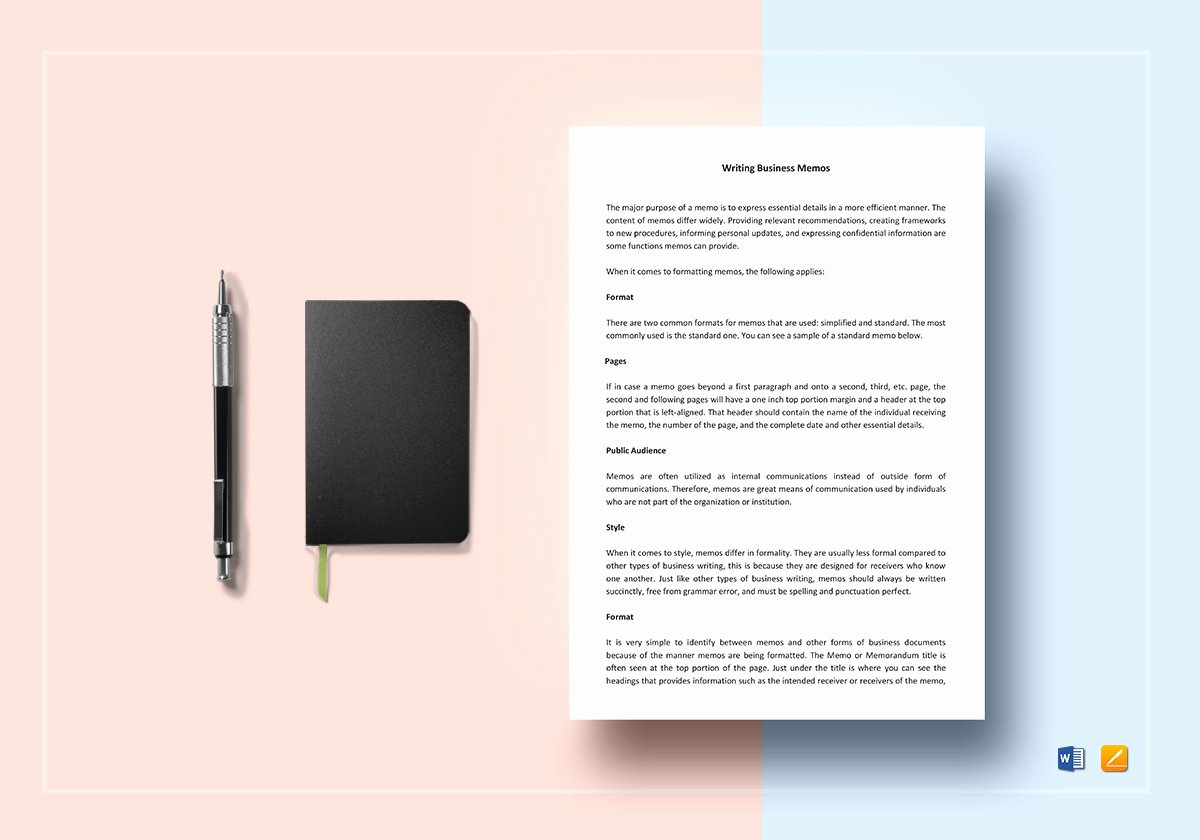 Memo Template Google Docs Fresh Business Memo Template In Word Google Docs Apple Pages