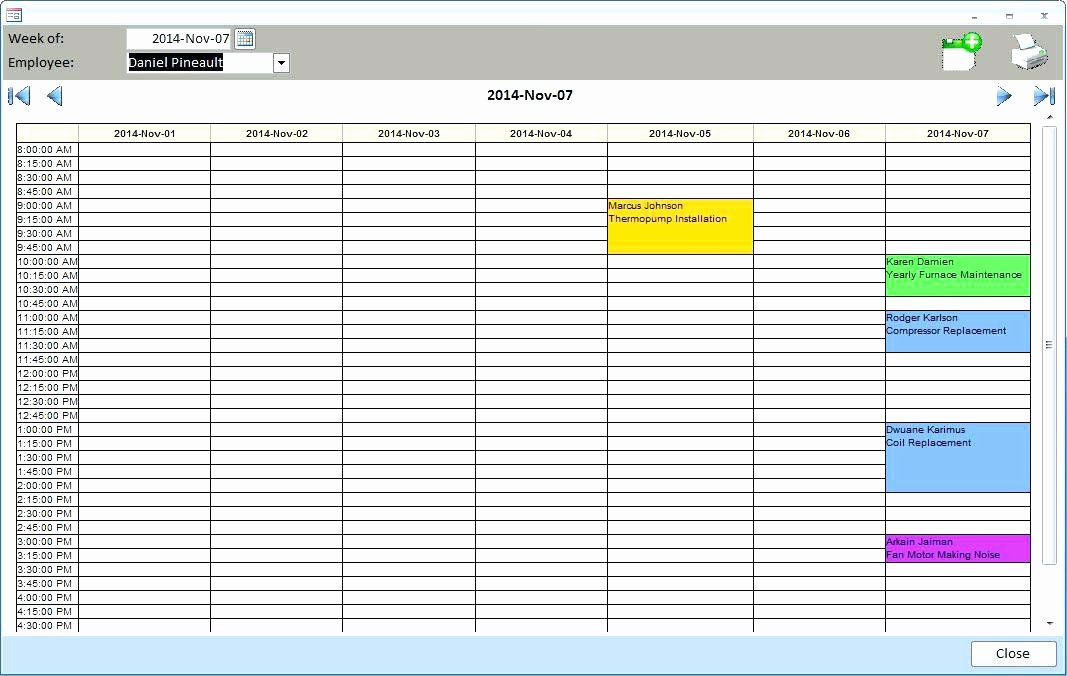 Microsoft Access Scheduler Template Beautiful Production Schedule Template Excel Documentary Free