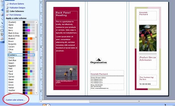 Microsoft Publisher Brochure Template Elegant Brochure Templates Microsoft Publisher Csoforumfo