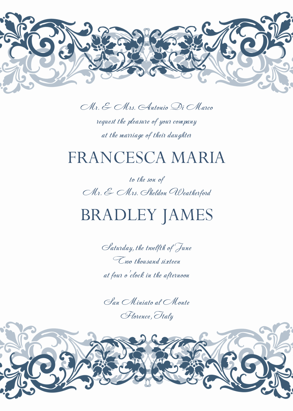 Microsoft Word Invitation Template Awesome 8 Free Wedding Invitation Templates Excel Pdf formats