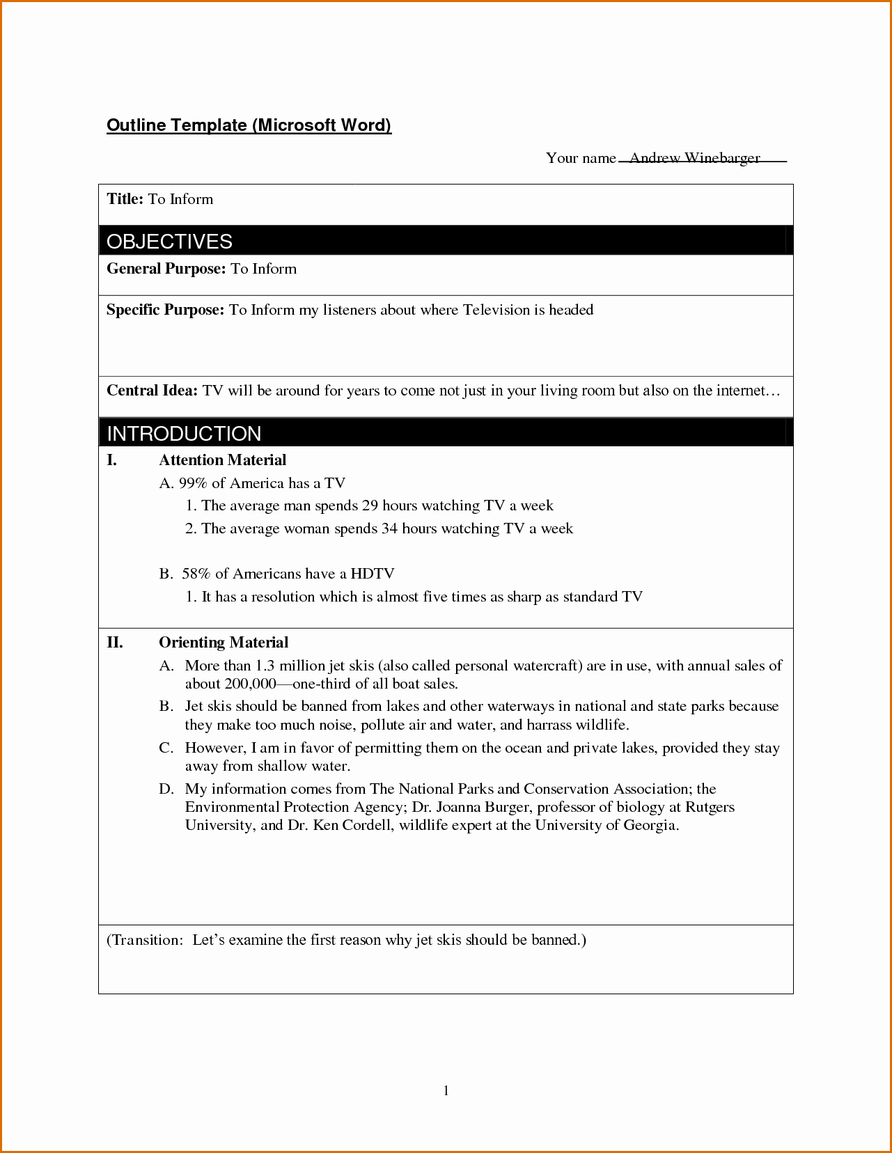 Microsoft Word Outline Template Best Of 13 Microsoft Word Outline Template