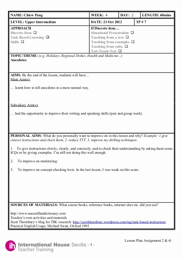 Mini Lesson Plan Template Best Of Writing Lesson Plan Template Workshop Mini Lesson Template