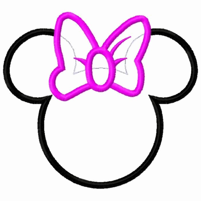Minnie Mouse Bow Template Elegant Minnie Mouse Bow Template.