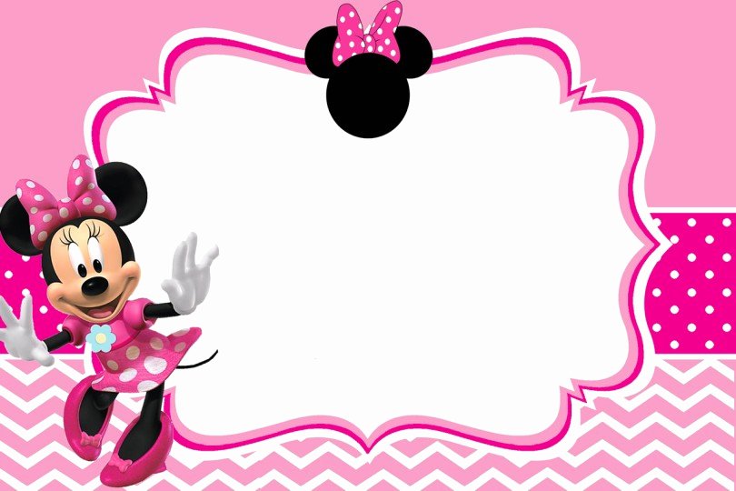 Minnie Mouse Invitation Template Beautiful Minnie Mouse Free Printable Invitation Templates