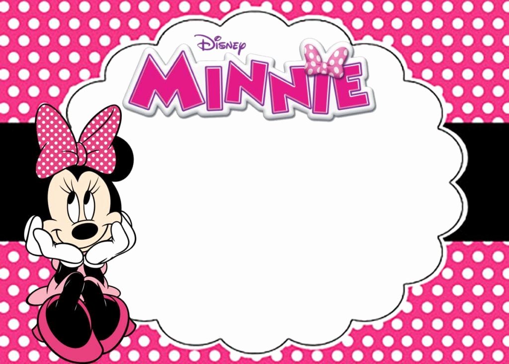 Minnie Mouse Invitation Template Inspirational Minnie Mouse Invitations Free Printable