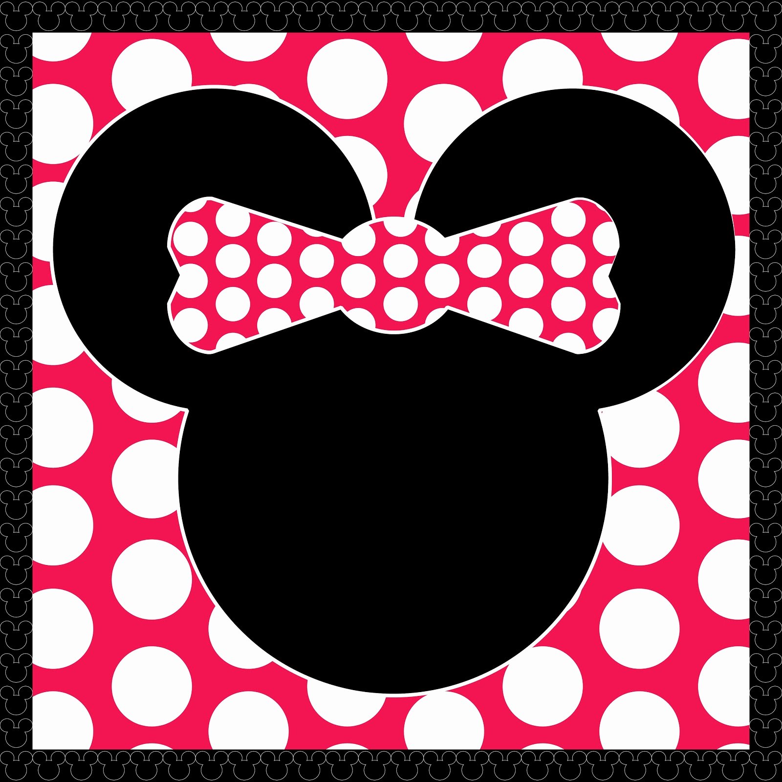 Minnie Mouse Invitation Template Inspirational Minnie Mouse Template Printable Nisartmacka