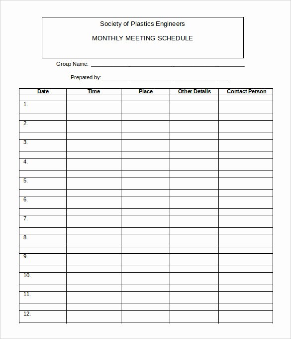 Monthly Workout Schedule Template Lovely 21 Monthly Work Schedule Templates Pdf Doc