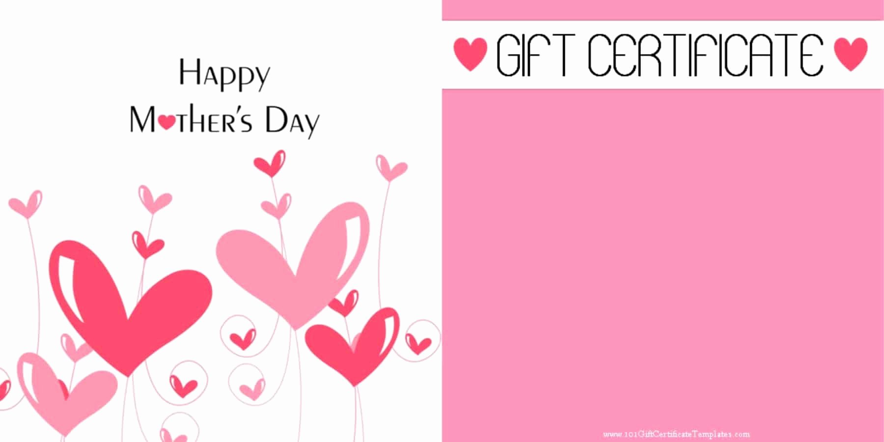 Mothers Day Cards Template Best Of Mother S Day Gift Certificate Templates