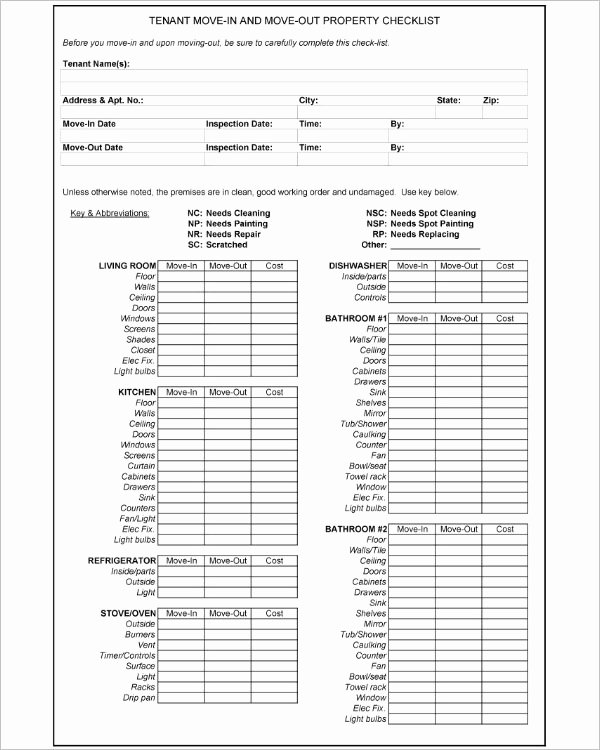 Move In Checklist Template Inspirational 46 Moving Checklist Templates Free Pdf Word Excel formats