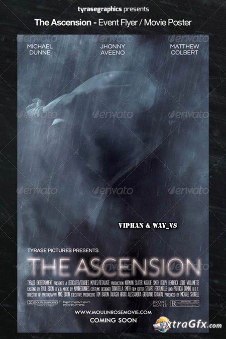 Movie Poster Template Photoshop Beautiful Psd Template the ascension event Flyer Movie Poster