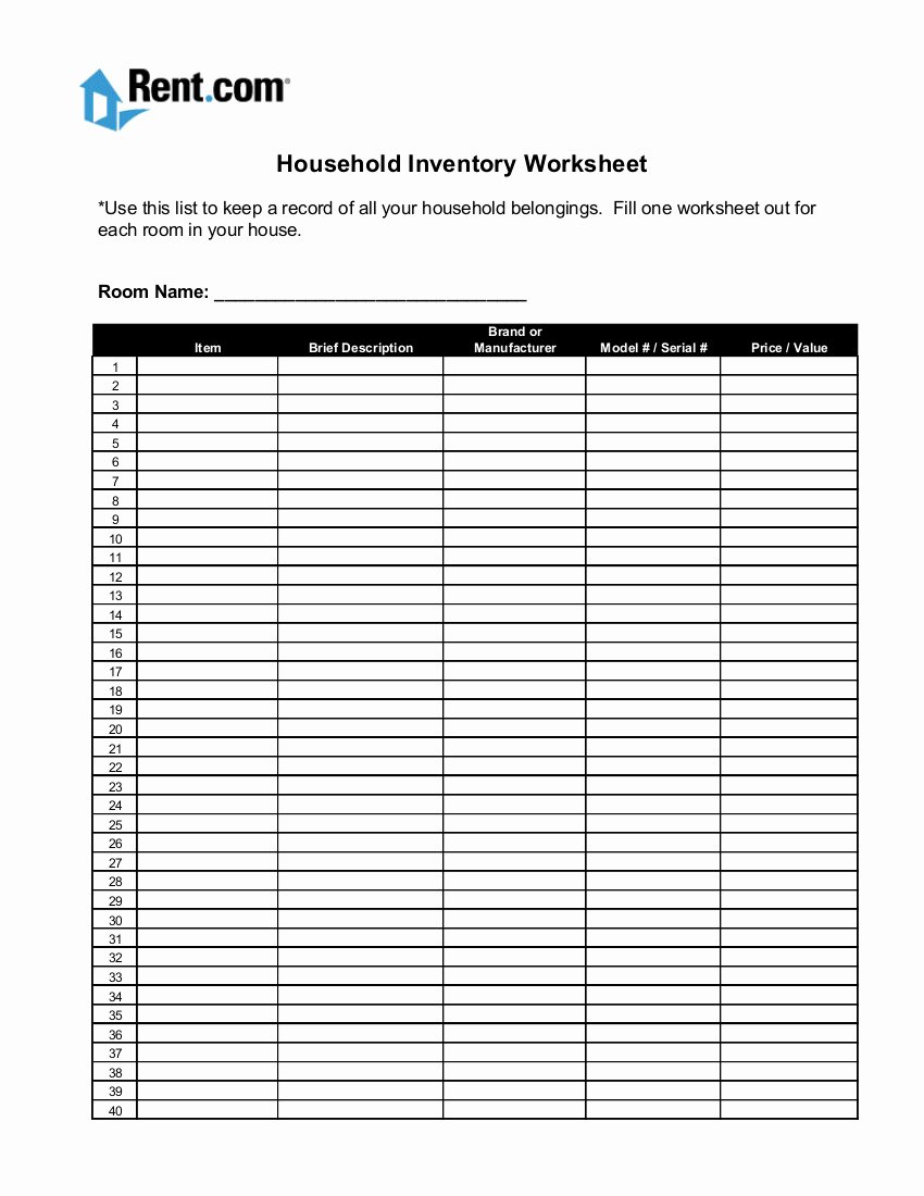 Moving Inventory List Template Inspirational Free Moving Checklist &amp; Quotes Move Process Rent